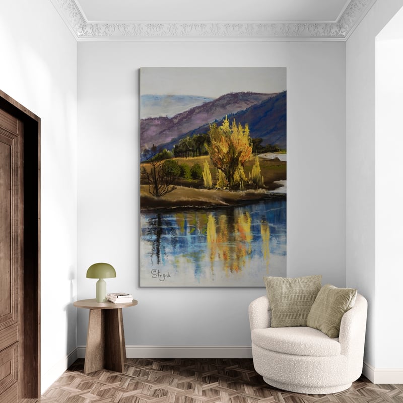 Jounama Creek by Marina Strijakova wall art from Glam Wall Art