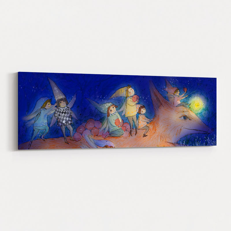 Journey of the Elves by Lisha Sun wall art