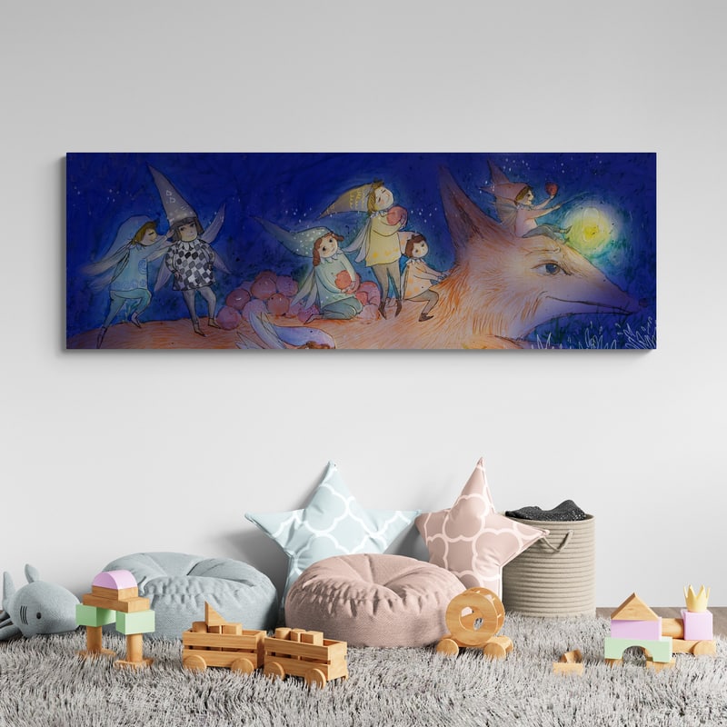 Journey of the Elves by Lisha Sun wall art from Glam Wall Art