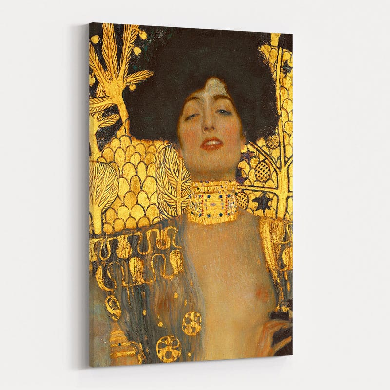 Judith And The Head Of Holofernes by Gustav Klimt wall art