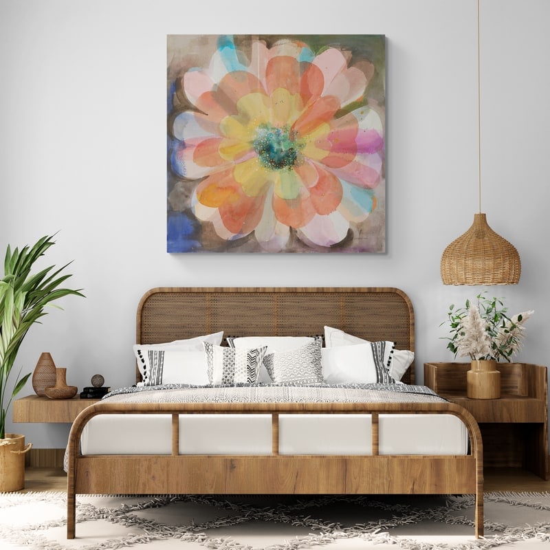 Kaleidoscope Flower by Danhui Nai wall art from Glam Wall Art