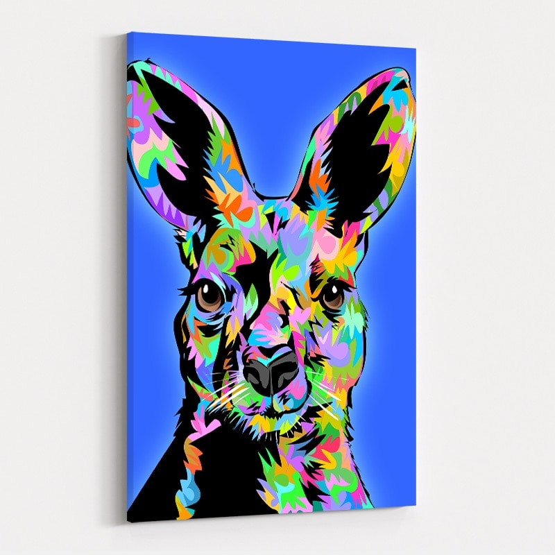 Kangaroo 2025 by Technodrome1 wall art