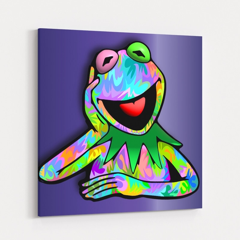 Kermit Da Frog 2025 by Technodrome1 wall art