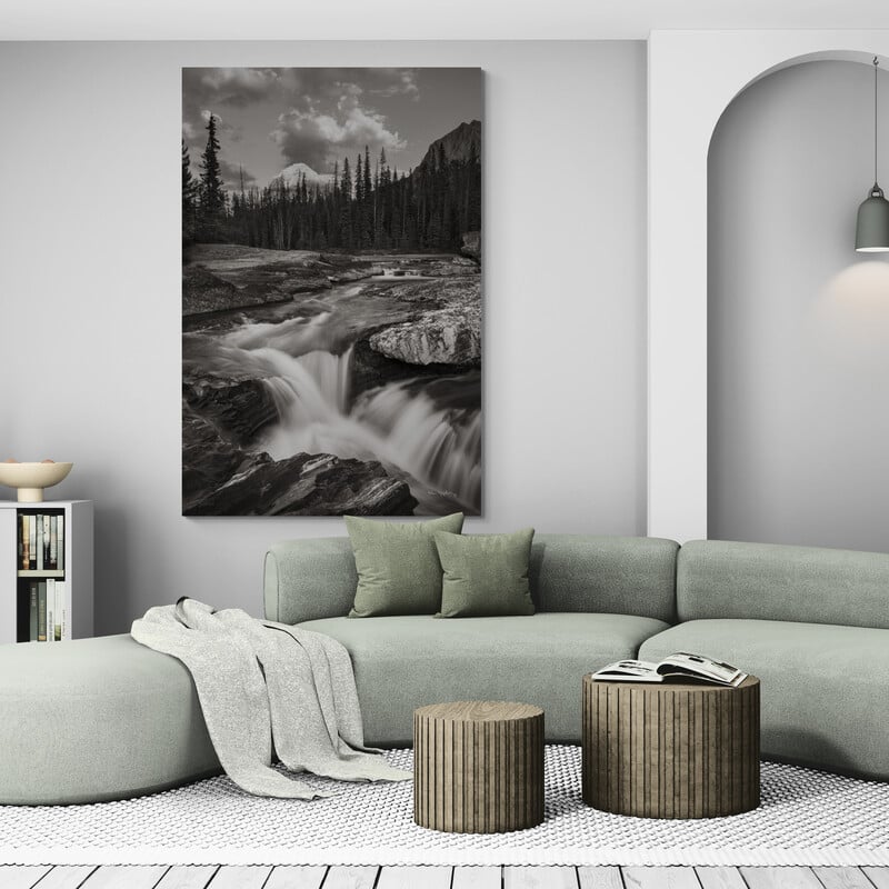 Kicking Horse River by Alan Majchrowicz wall art from Glam Wall Art