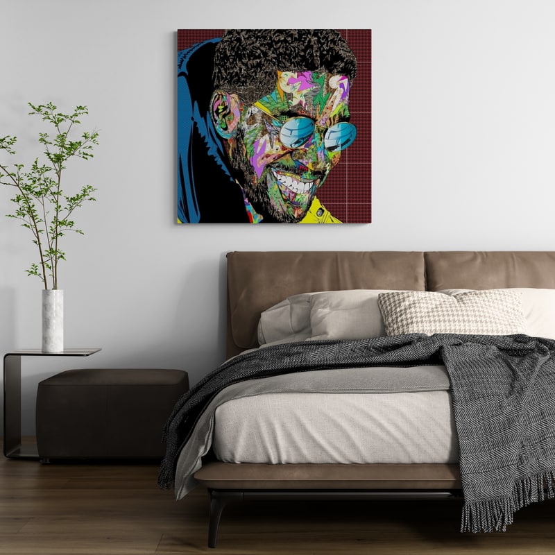 Kid Cudi 2020 by Technodrome1 wall art from Glam Wall Art