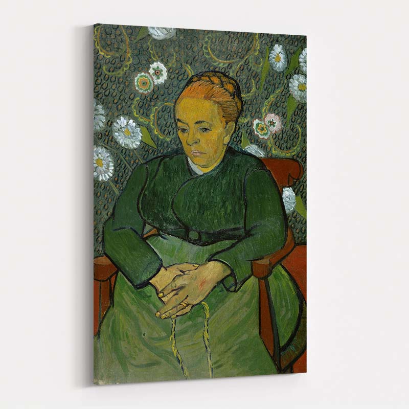 La Berceuse Augustine Roulin 1889 by Vincent Van Gogh wall art