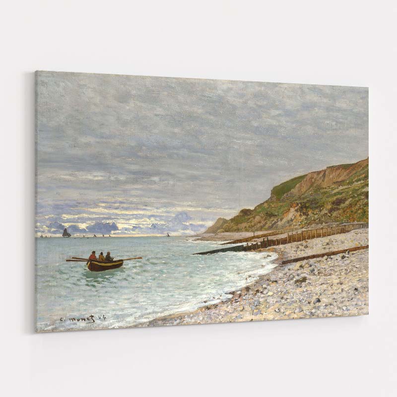La Pointe de la Hève Sainte-Adresse 1864 by Claude Monet wall art