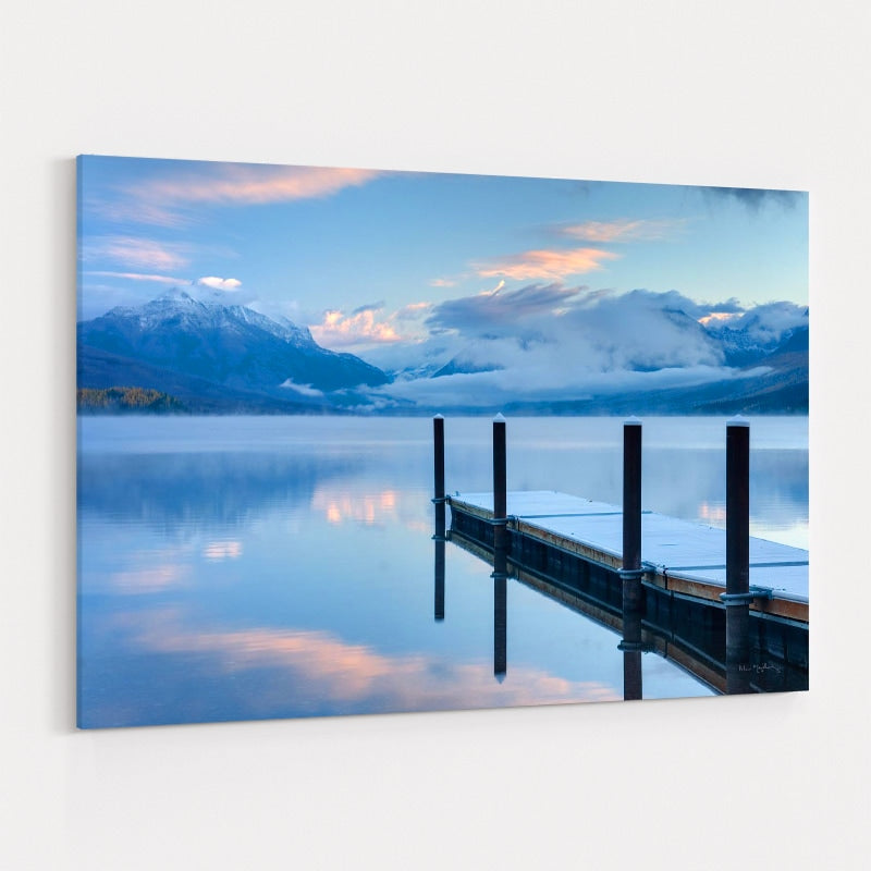 Lake Mcdonald Dock by Alan Majchrowicz wall art