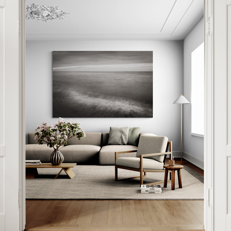 Lake Superior Beach I Bw by Alan Majchrowicz wall art from Glam Wall Art