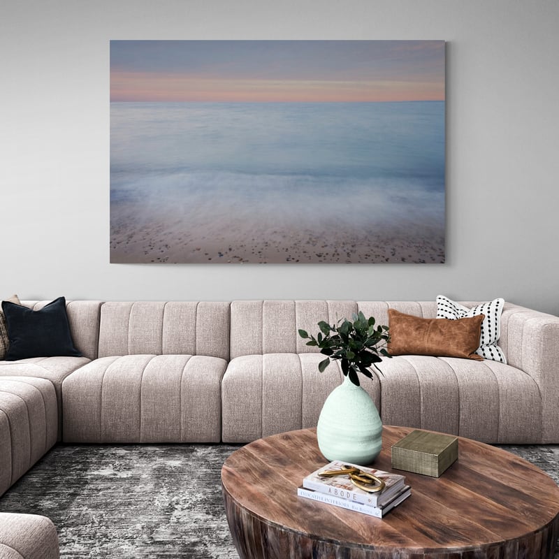 Lake Superior Beach Ii Sunset by Alan Majchrowicz wall art from Glam Wall Art