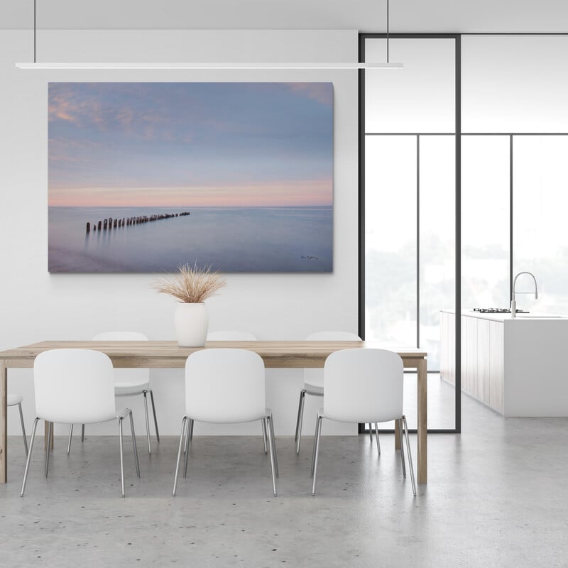 Lake Superior Old Pier Ii by Alan Majchrowicz wall art from Glam Wall Art