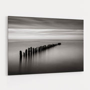 Lake Superior Old Pier Iii Crop by Alan Majchrowicz wall art