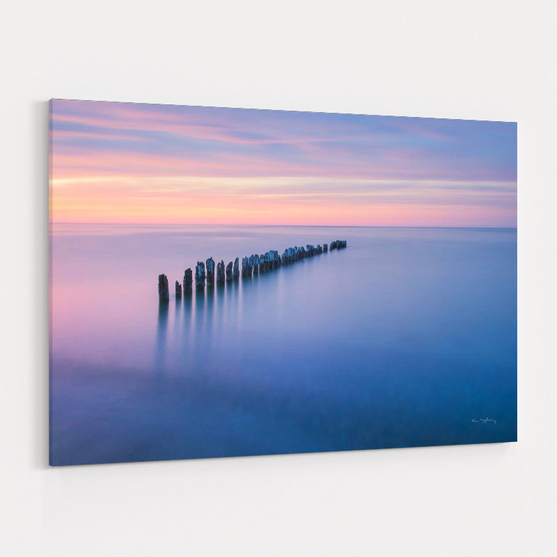 Lake Superior Old Pier Iv by Alan Majchrowicz wall art