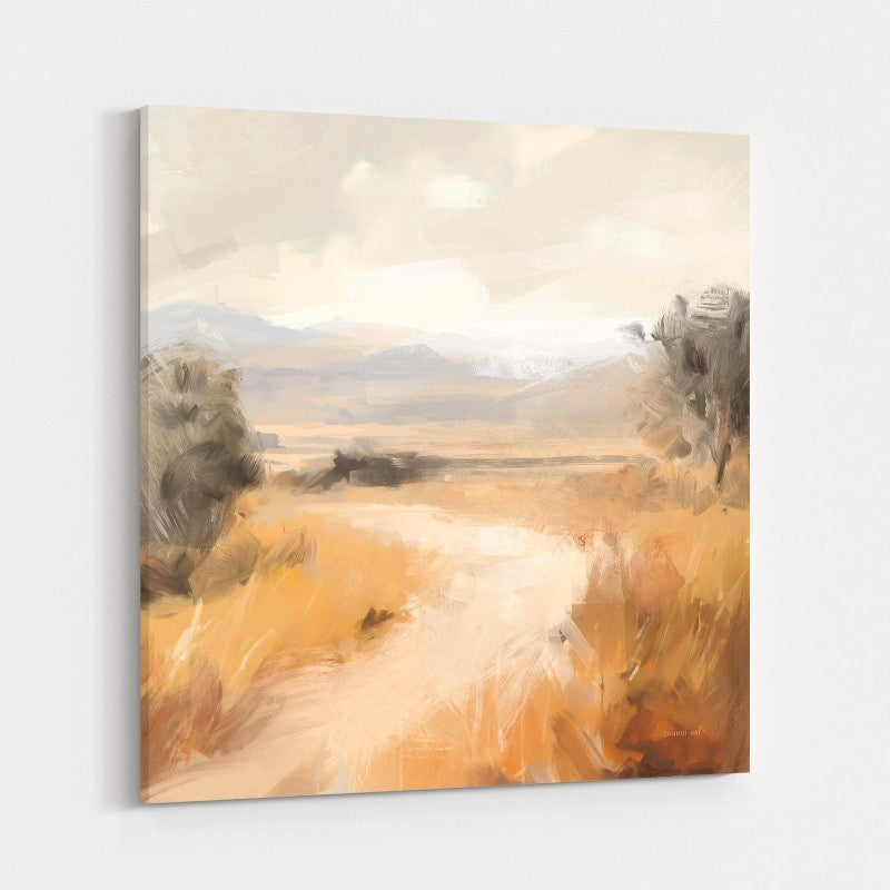 Landscape in Yellow Ochre by Danhui Nai wall art