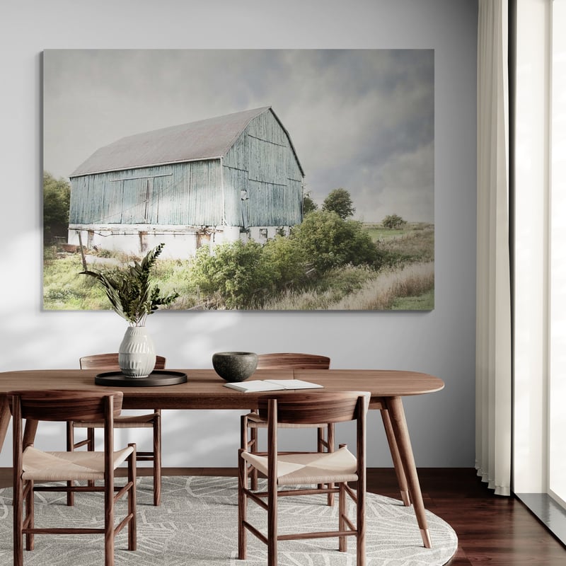 Late Summer Barn I by Elizabeth Urquhart wall art from Glam Wall Art