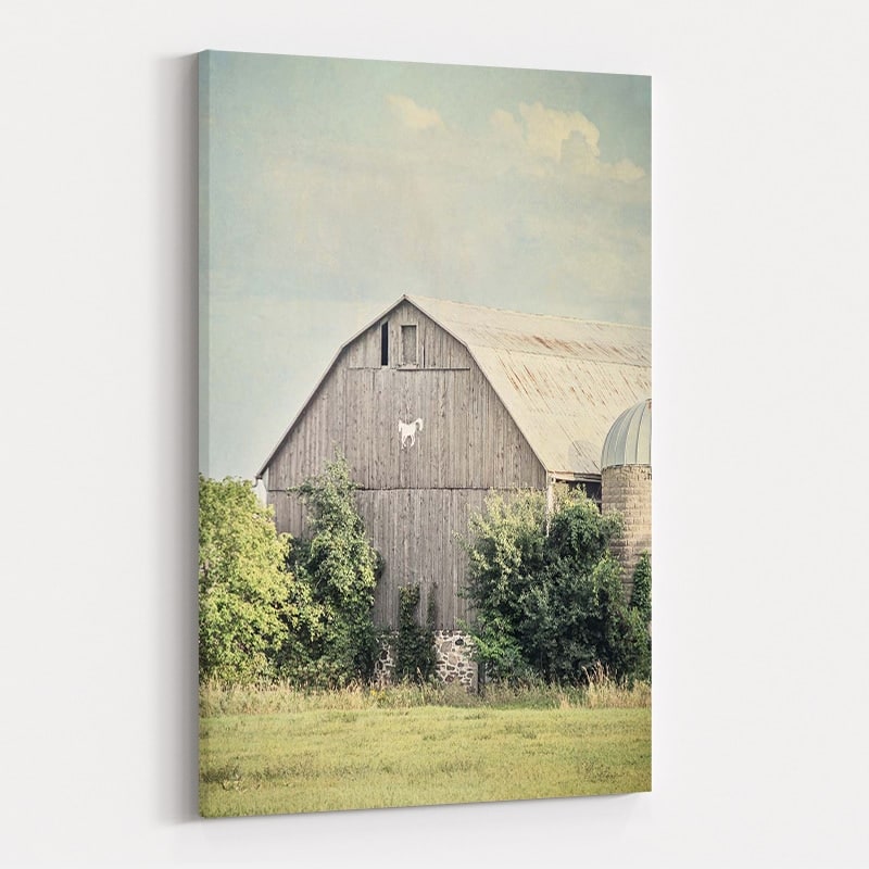 Late Summer Barn II by Elizabeth Urquhart wall art