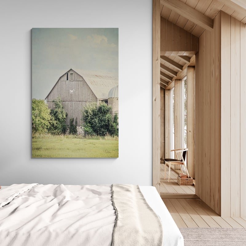 Late Summer Barn II by Elizabeth Urquhart wall art from Glam Wall Art