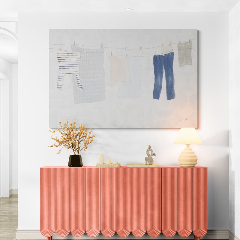 Laundry Day by Courtney Prahl wall art from Glam Wall Art