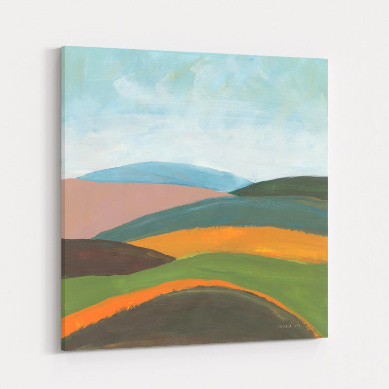 Layered Hills by Danhui Nai wall art
