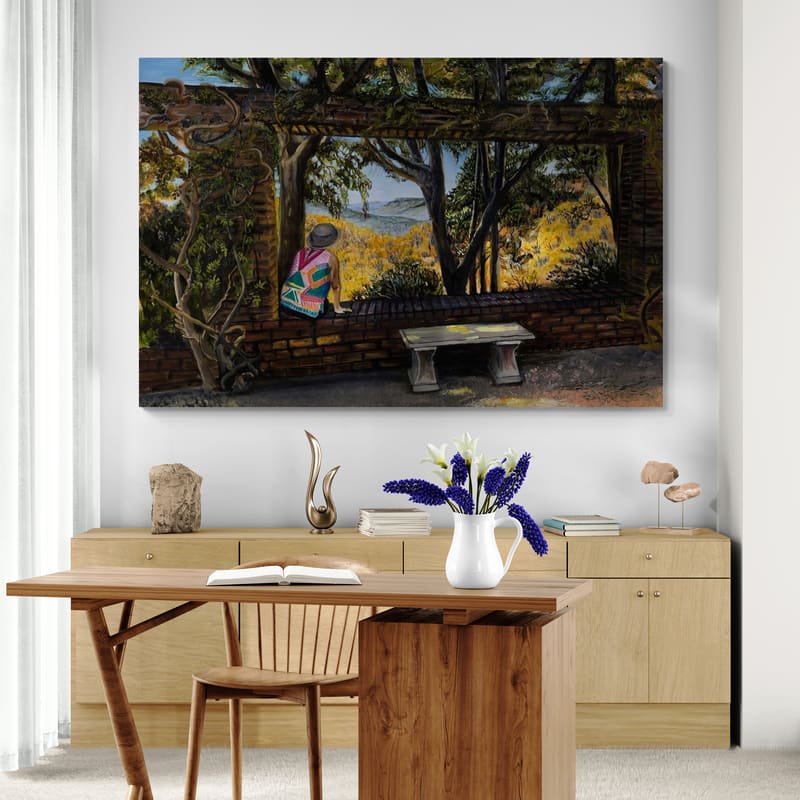 Leura Gardens by Marina Strijakova wall art from Glam Wall Art