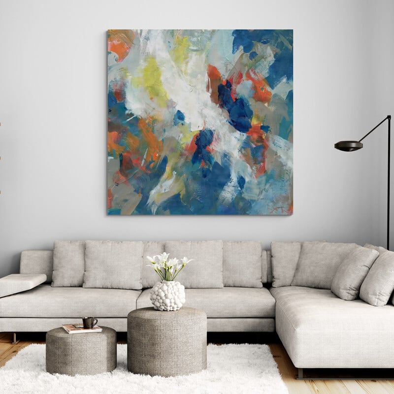 Leve by Danhui Nai wall art in a living room