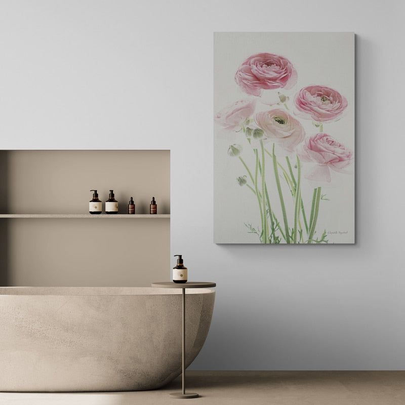 Light and Bright Floral V by Elizabeth Urquhart wall art from Glam Wall Art