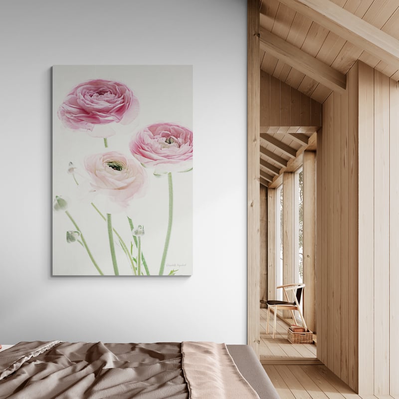 Light and Bright Floral VI by Elizabeth Urquhart wall art from Glam Wall Art