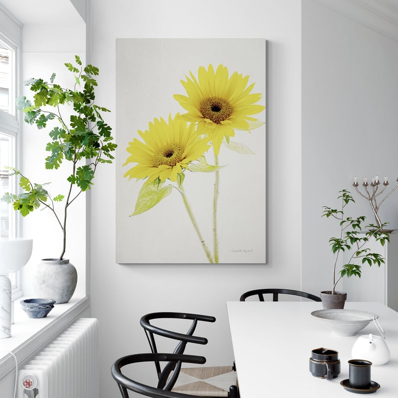 Light and Bright Floral VII by Elizabeth Urquhart wall art from Glam Wall Art