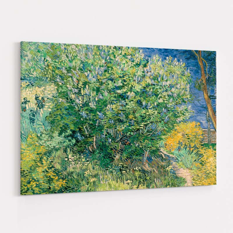 Lilac Bush 1889 by Vincent Van Gogh wall art