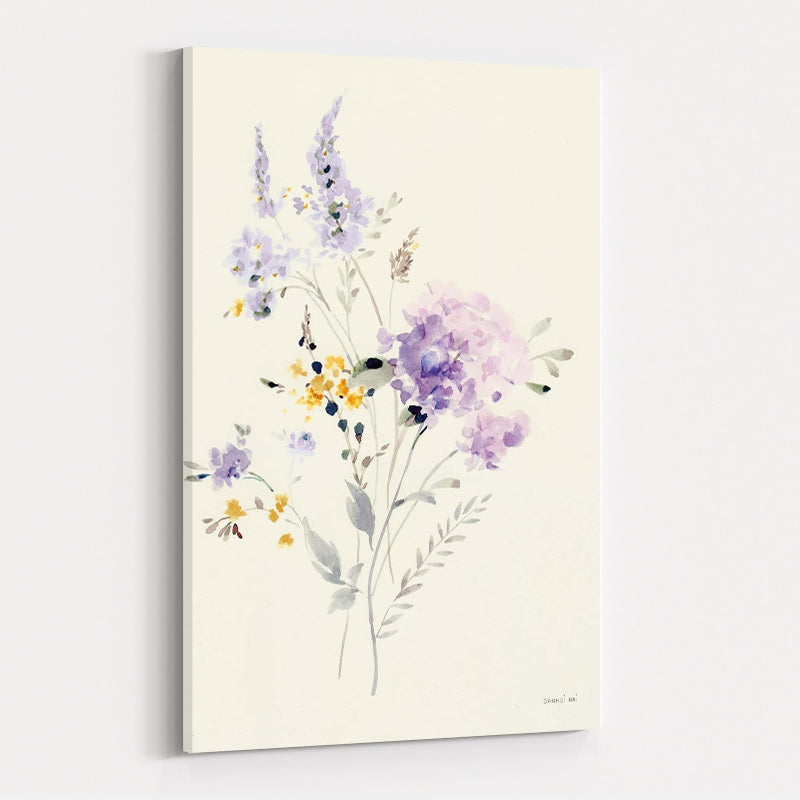 Lilac Season I Pastel by Danhui Nai wall art