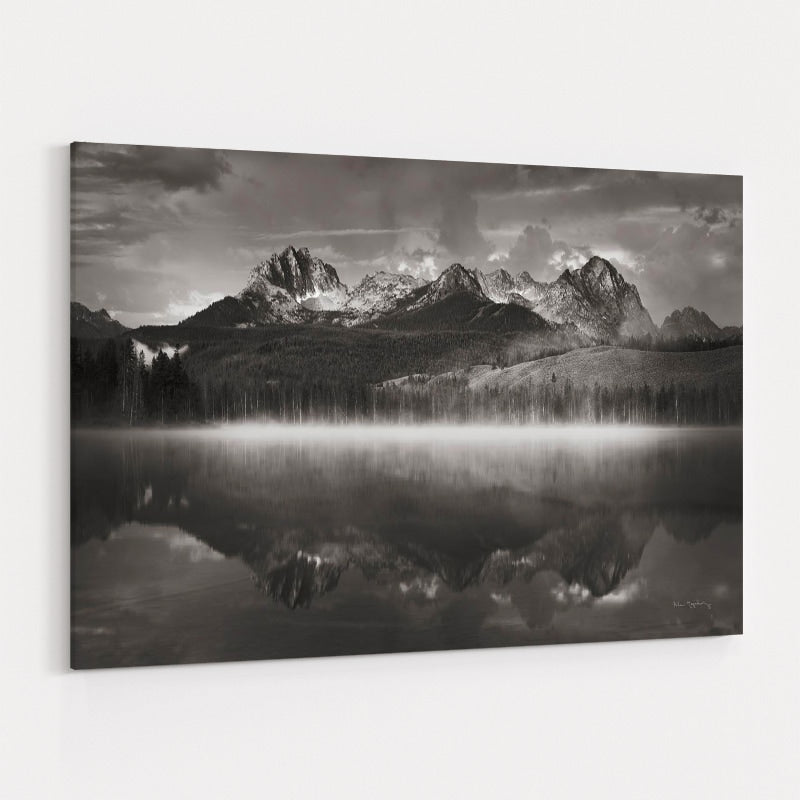 Little Redfish Lake Mist II by Alan Majchrowicz wall art
