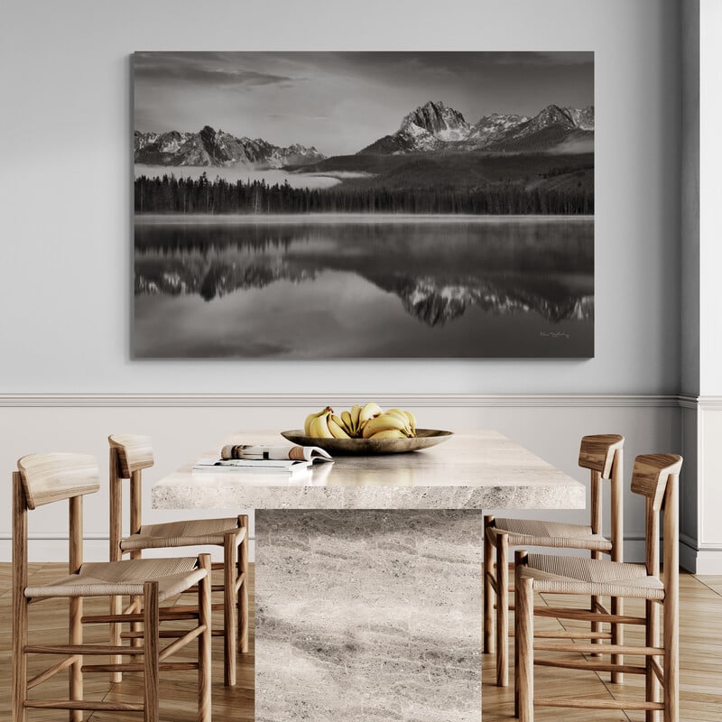 Little Redfish Lake by Alan Majchrowicz wall art from Glam Wall Art