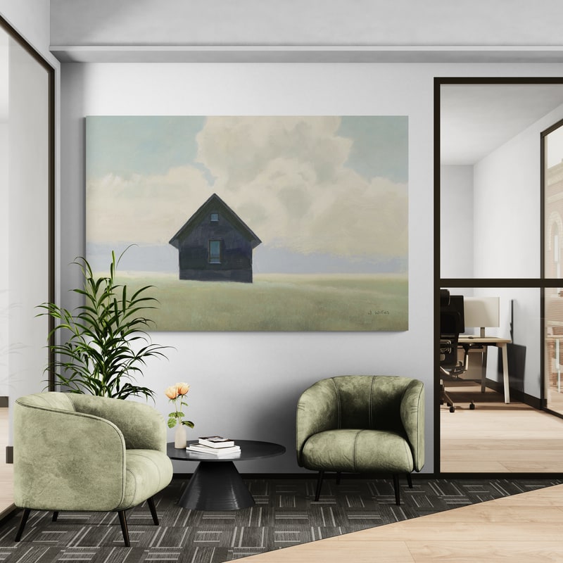 Lonely Landscape I by James Wiens wall art from Glam Wall Art