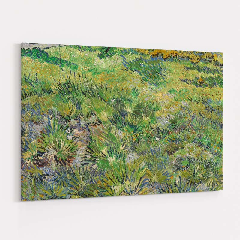 Long Grass with Butterflies 1890 by Vincent Van Gogh wall art
