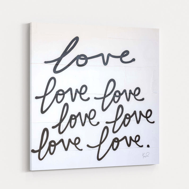 Love Times Seven Sq by Kent Youngstrom wall art