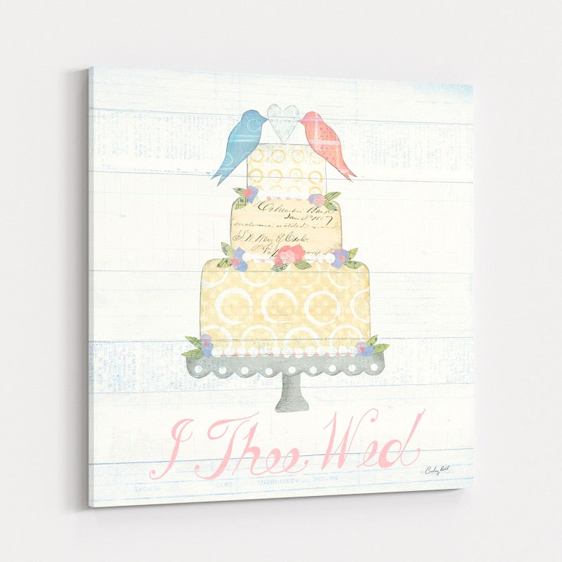 Lovebirds I by Courtney Prahl wall art