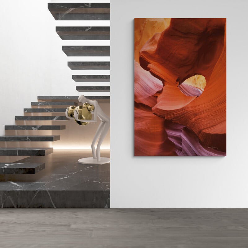 Lower Antelope Canyon IV by Alan Majchrowicz wall art from Glam Wall Art