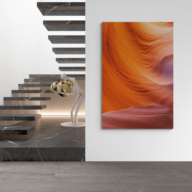 Lower Antelope Canyon VII by Alan Majchrowicz wall art from Glam Wall Art