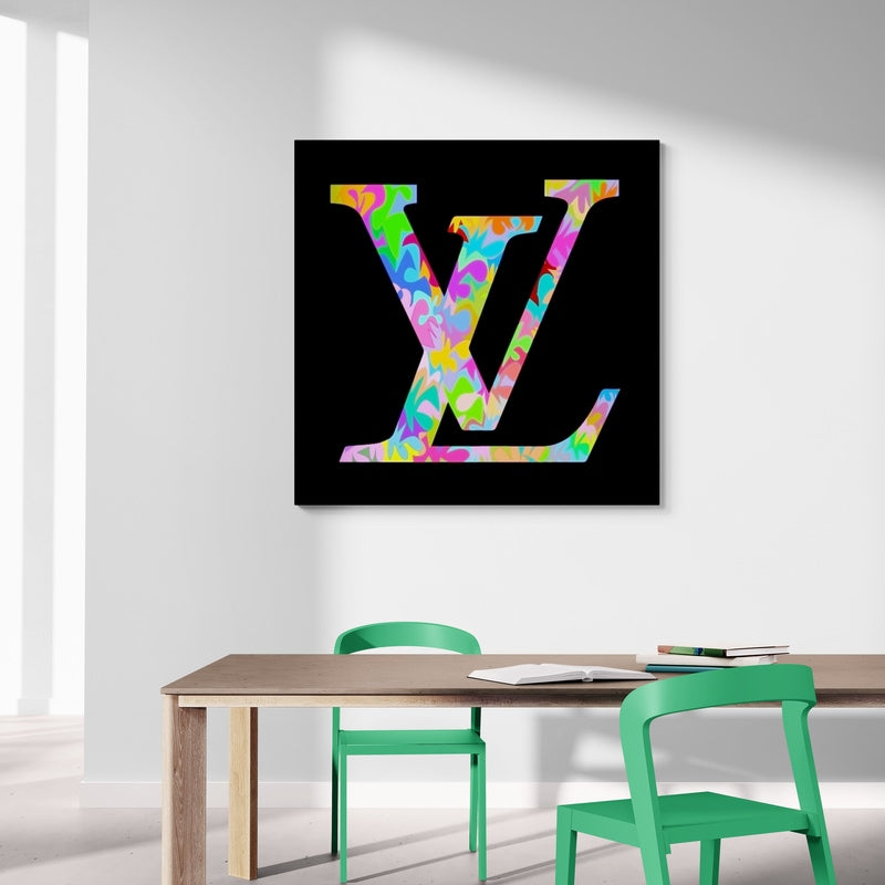 LV 2024 by Technodrome1 wall art from Glam Wall Art