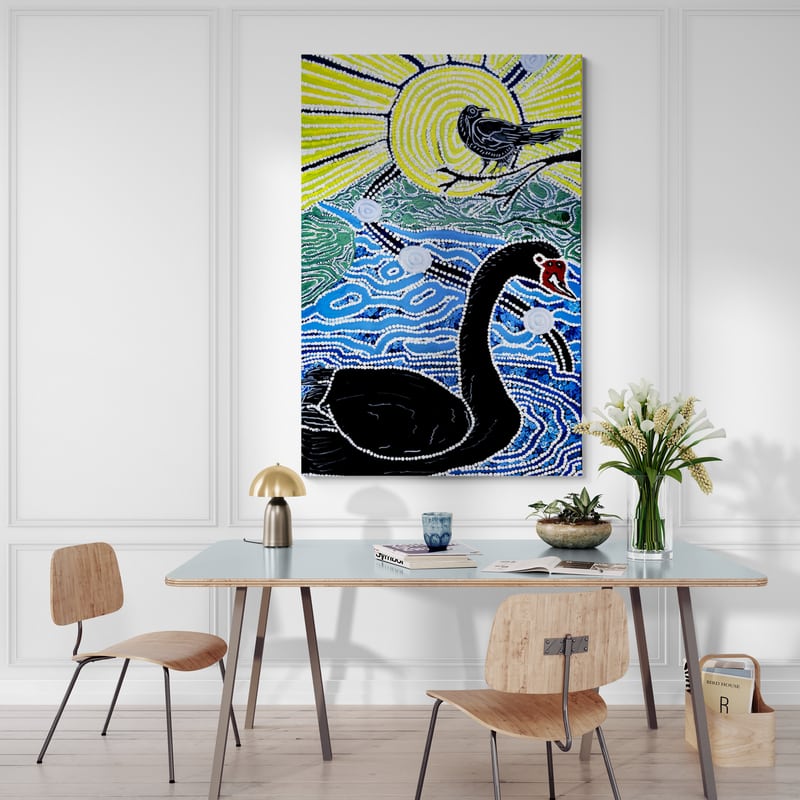 Maali Journey by Julianne Wade wall art from Glam Wall Art