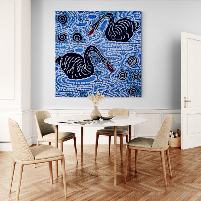 Maali On The Derbal Yerrigan by Julianne Wade wall art from Glam Wall Art