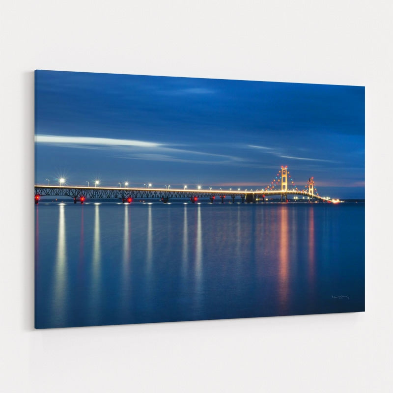 Mackinac Bridge by Alan Majchrowicz wall art
