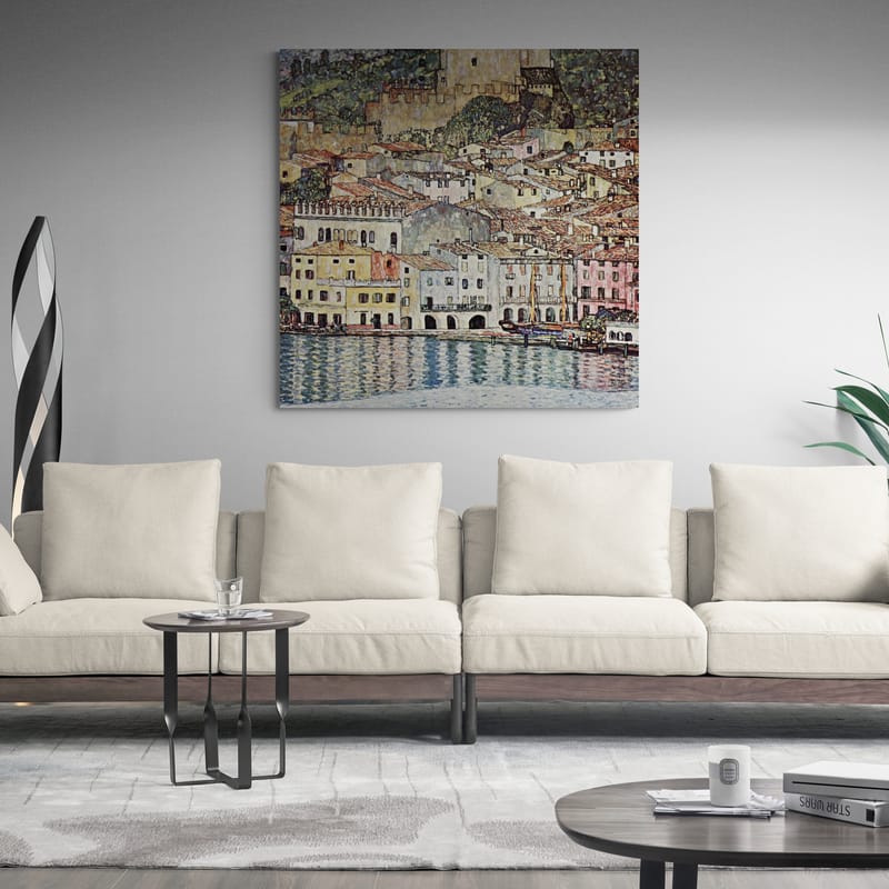 Malcesine am Gardasee by Gustav Klimt wall art from Glam Wall Art