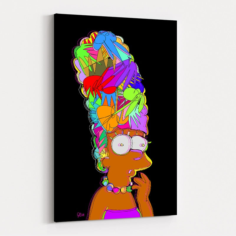 Marge Simpson by Technodrome1 wall art