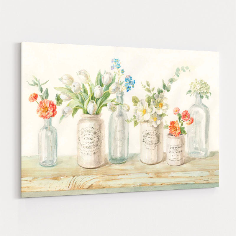 Marmalade Flowers I by Danhui Nai wall art