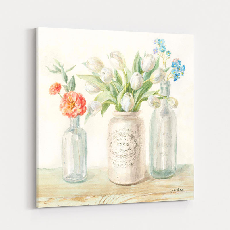 Marmalade Flowers II by Danhui Nai wall art