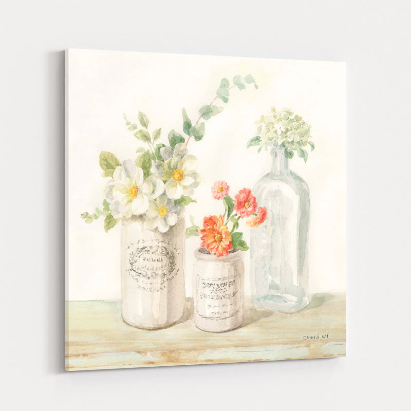 Marmalade Flowers III by Danhui Nai wall art