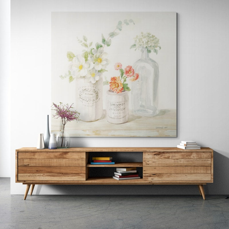 Marmalade Flowers III by Danhui Nai wall art from Glam Wall Art