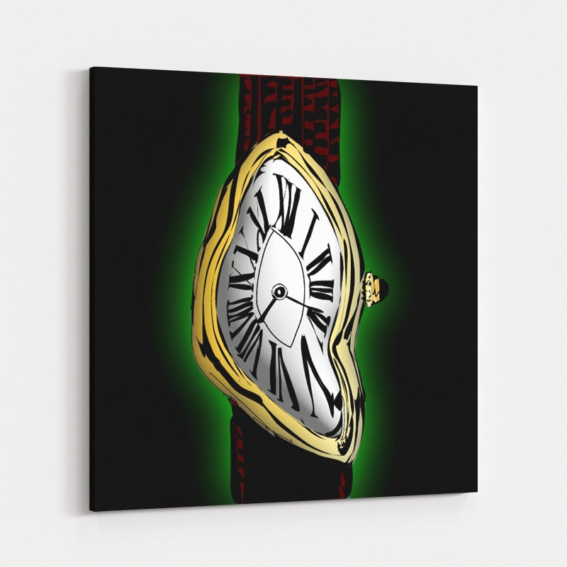 Melting Time 2024 by Technodrome1 wall art