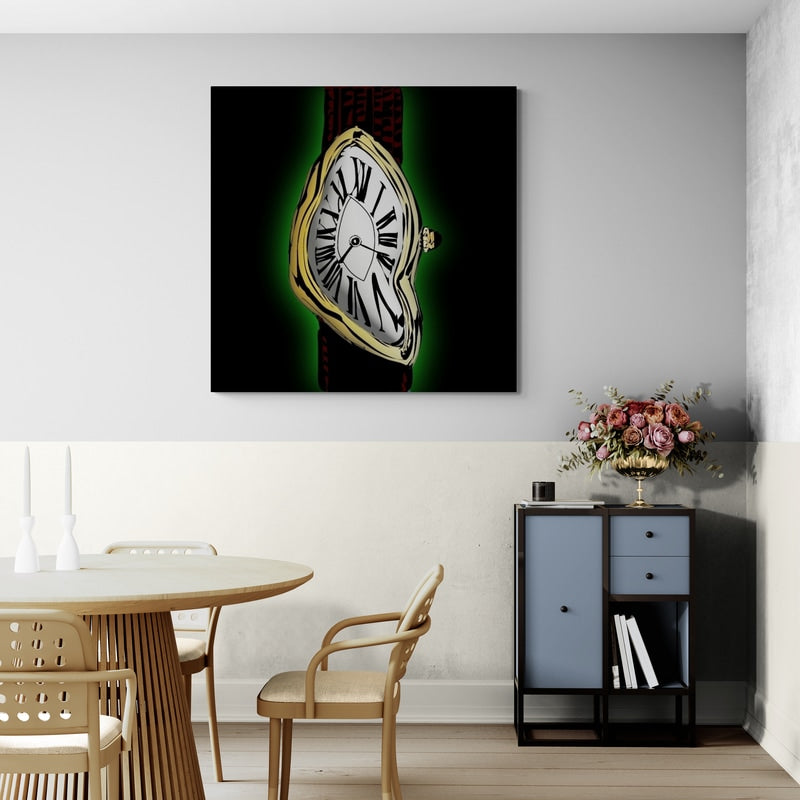 Melting Time 2024 by Technodrome1 wall art from Glam Wall Art